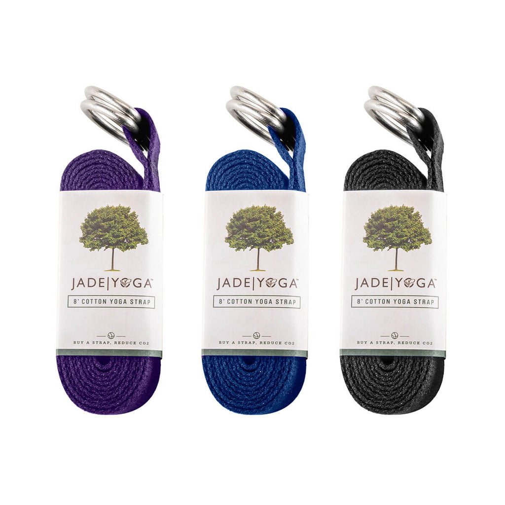 yoga mat strap - JadeYoga 