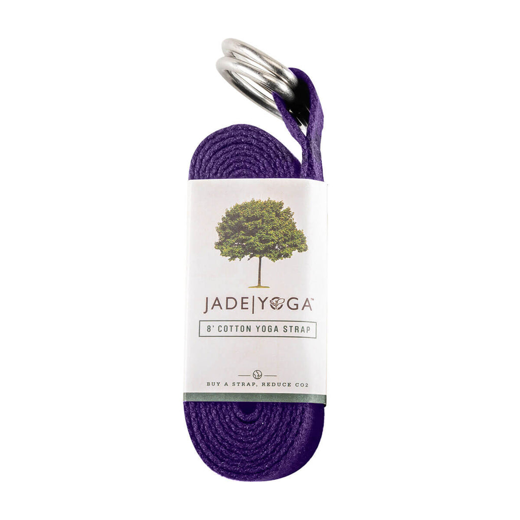 yoga mat strap - JadeYoga 