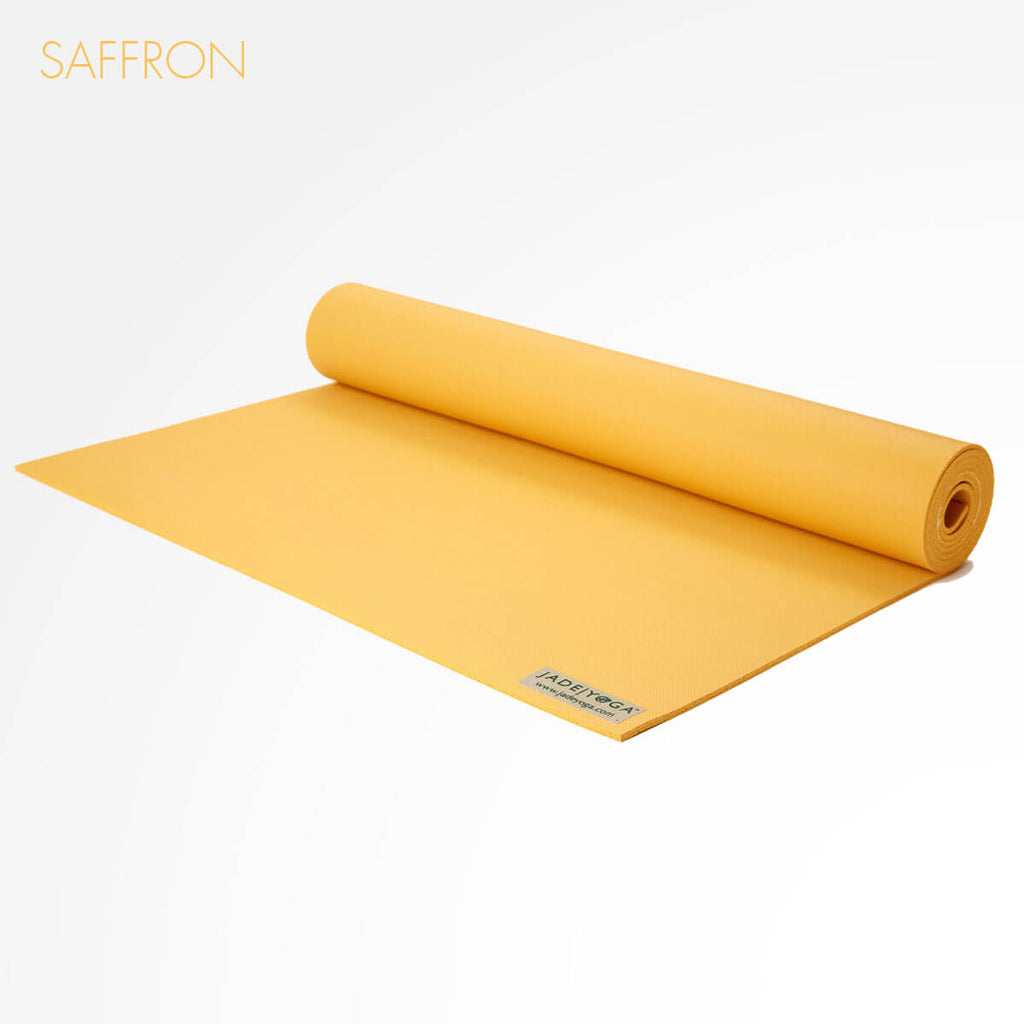 jade harmony yoga mat saffron