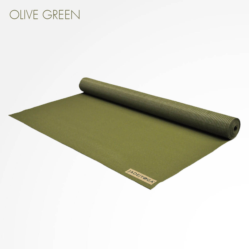 jade voyager mat olive green - JadeYoga